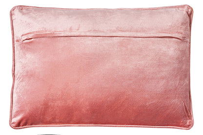 Cuscino - velvet rosa 40x60