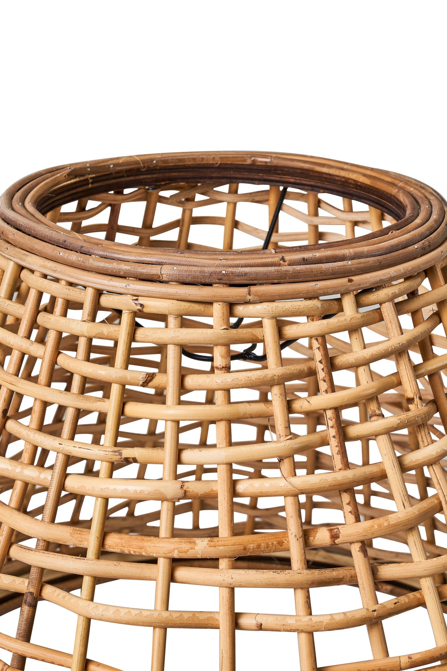 Lampadario - Canestro Naturale Grande