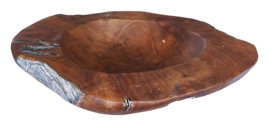 Ciotola scavata in legno - grande