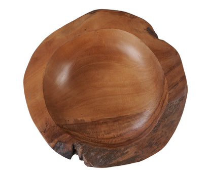 Ciotola scavata in legno - media
