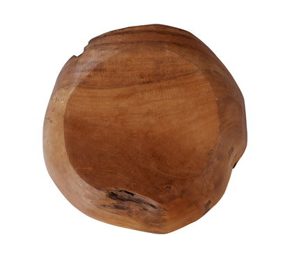 Ciotola scavata in legno - media