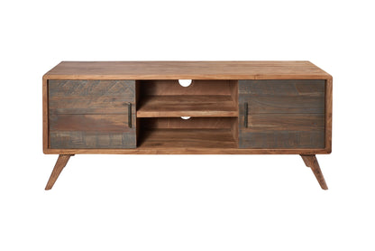 Menphis - porta tv con due sportelli in legno