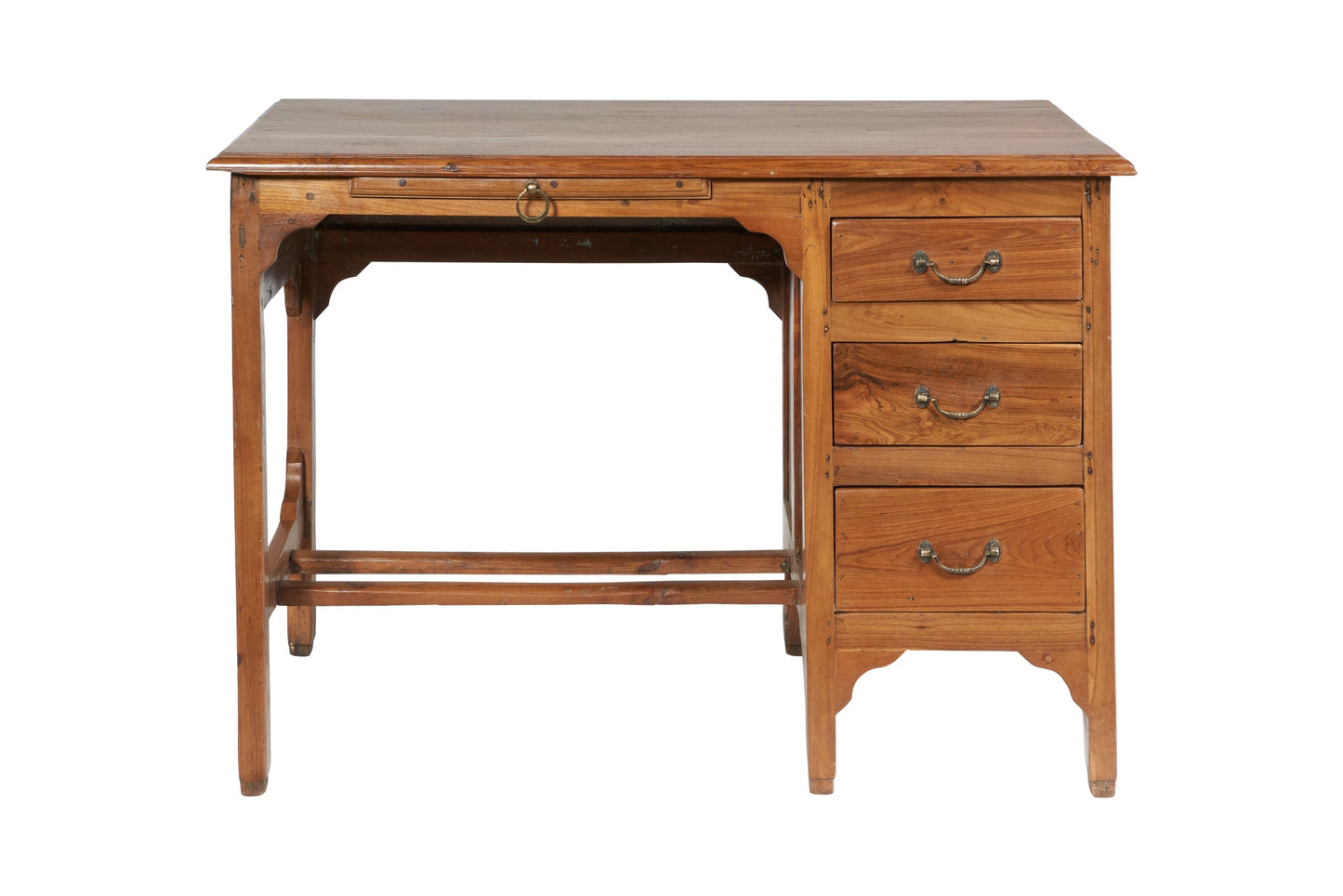 Scrivania teak con cassetti