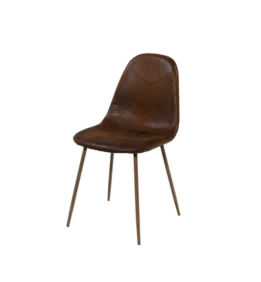 Paddy - sedia imbottita marrone