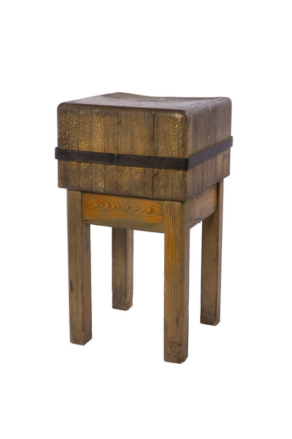 Tagliere da macello in legno di recupero