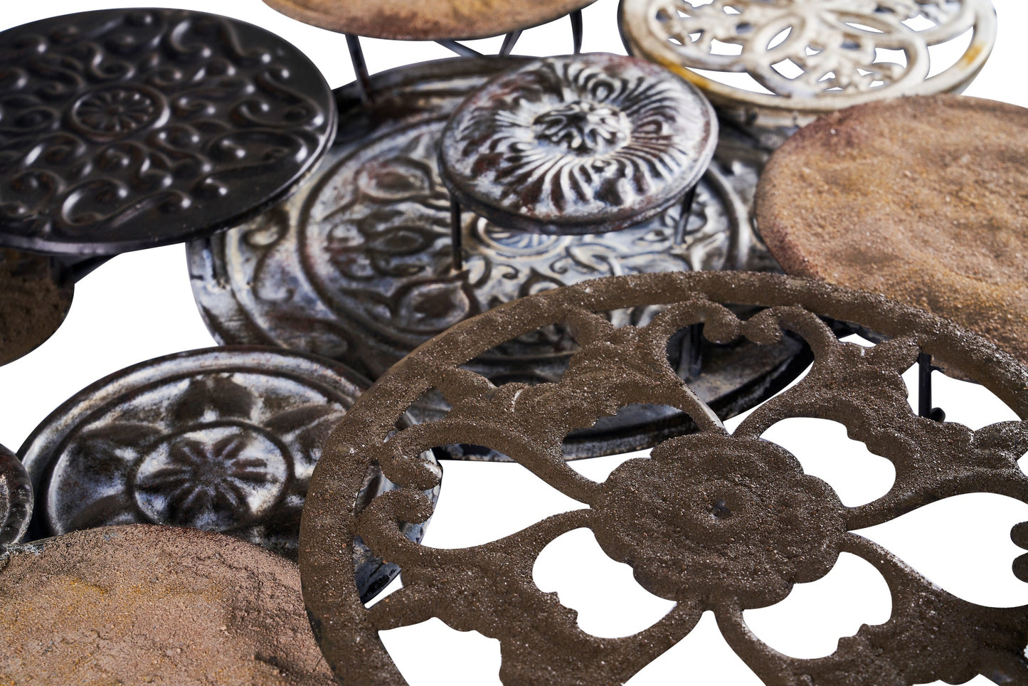 Sottopentola - attaccapanni in metallo - 5 ganci