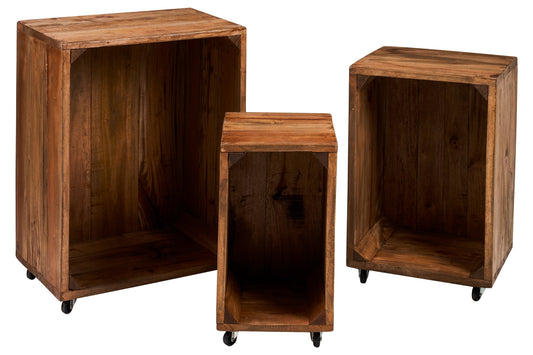 Cordonnier - mobiletti aperti set 1/3 con ruote