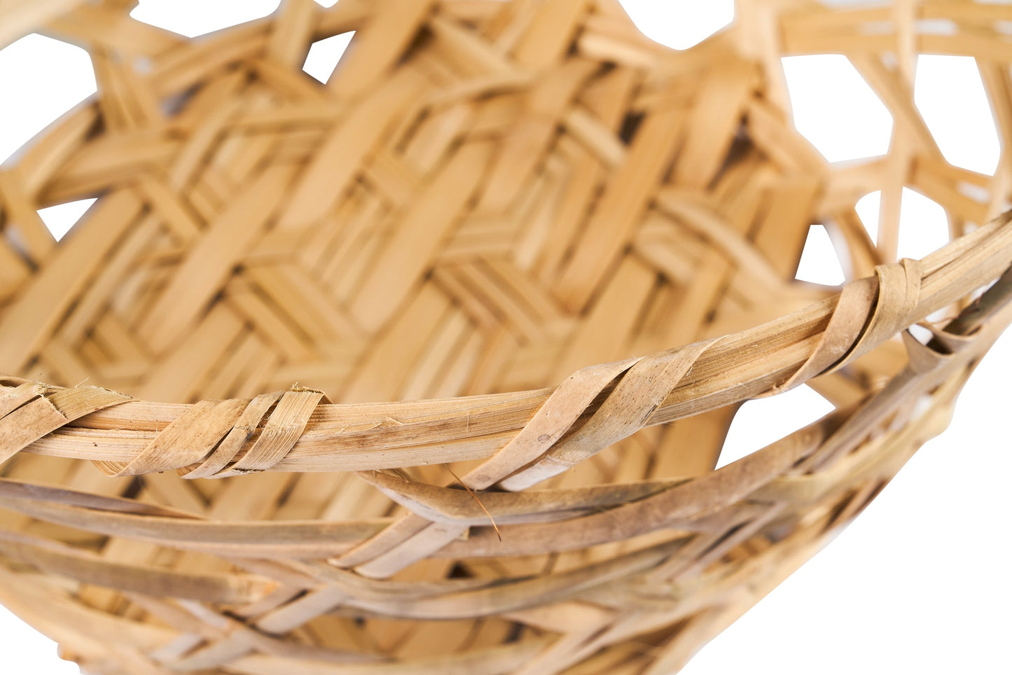 Cesta - bambu intrecciata larga