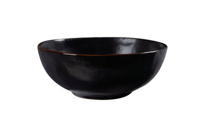 Shibuya - Piatto Fondo in Gres Nero