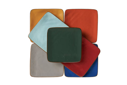 Mediterraneo - piattino quadrato jaffa