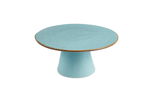 Mediterraneo - Alzatina in Gres Turchese