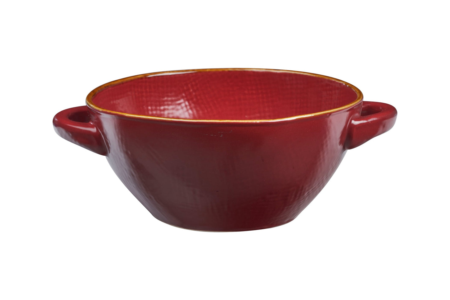 Mediterraneo - Ciotola Zuppa in Gres Rossa