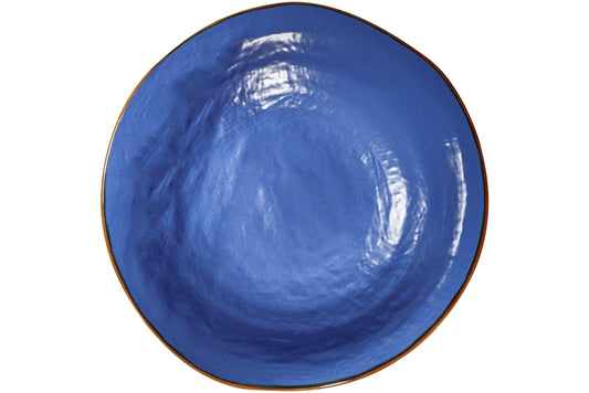 Mediterraneo - Piatto Fondo in Gres Blu