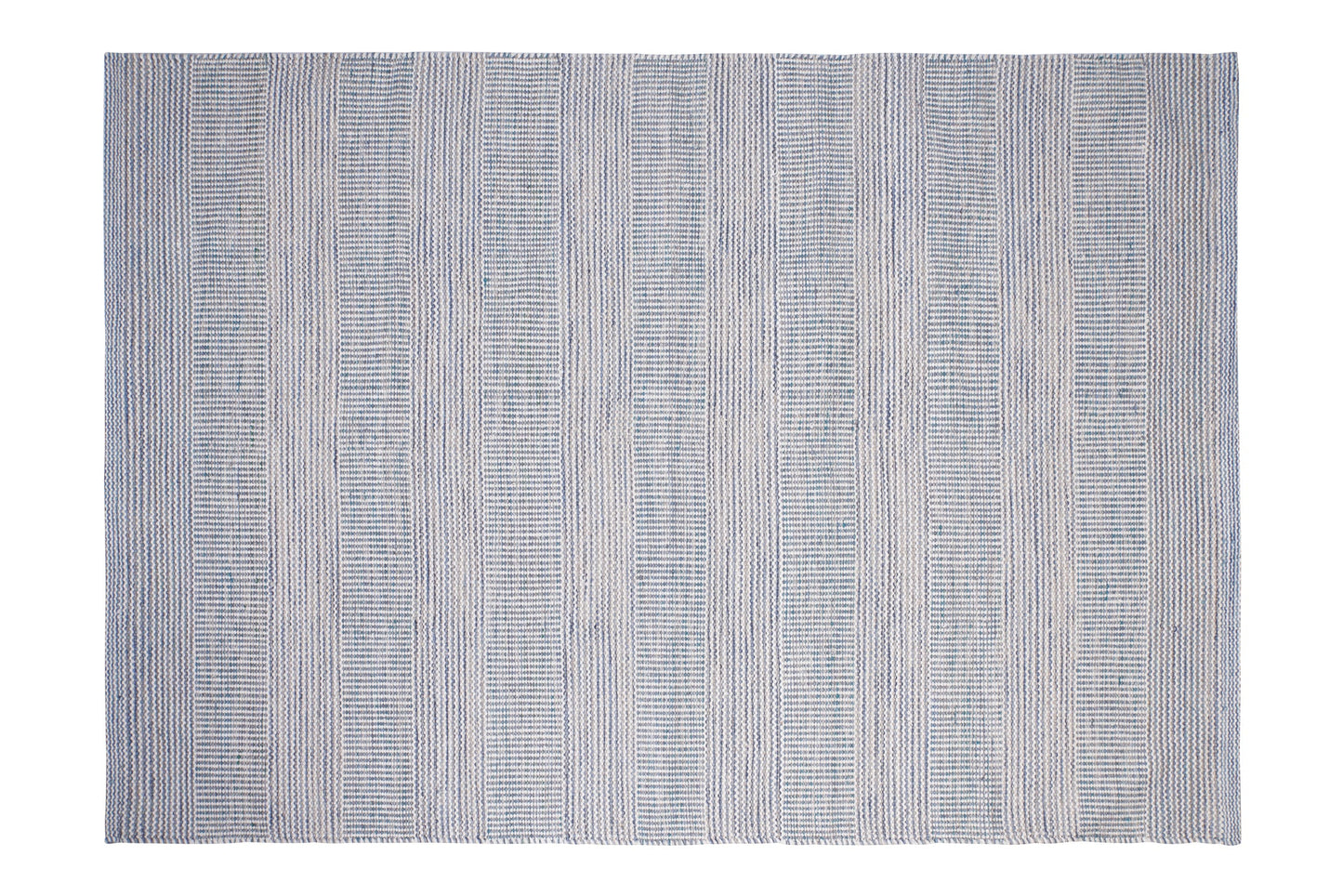 Disegual - tappeto melange' lana e cotone toni beige/blu