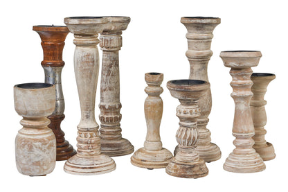 Portacandele capitello