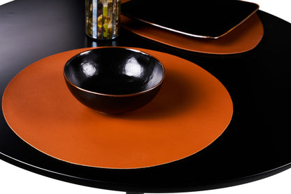 Party - tavolo rotondo nero