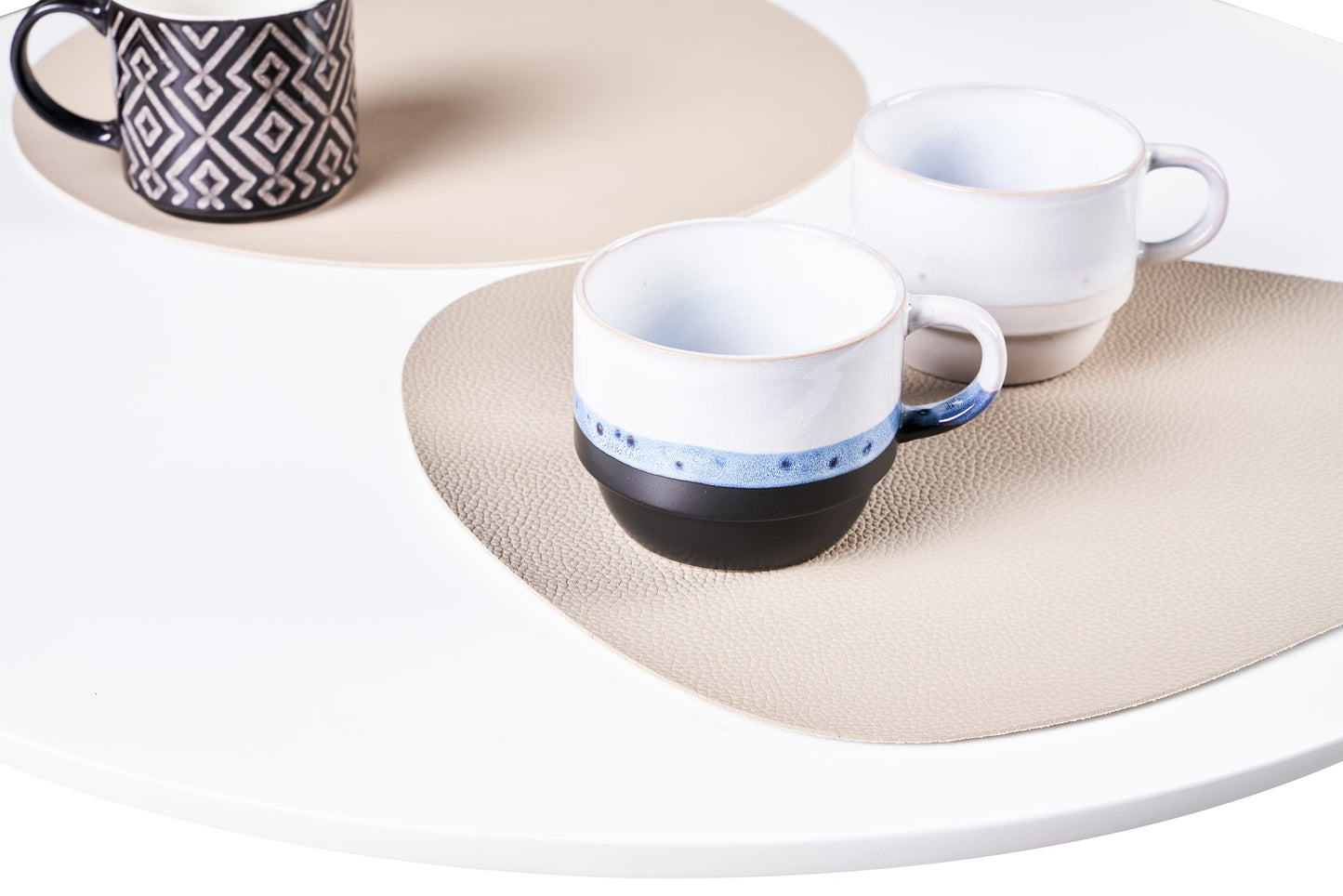 Party - tavolo rotondo bianco