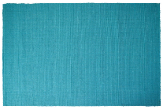 Tappeto bucle in juta turchese - 160x240