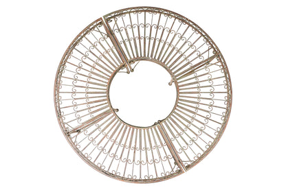 Iron Line - Panchina Modulare da Esterno in Ferro Verde