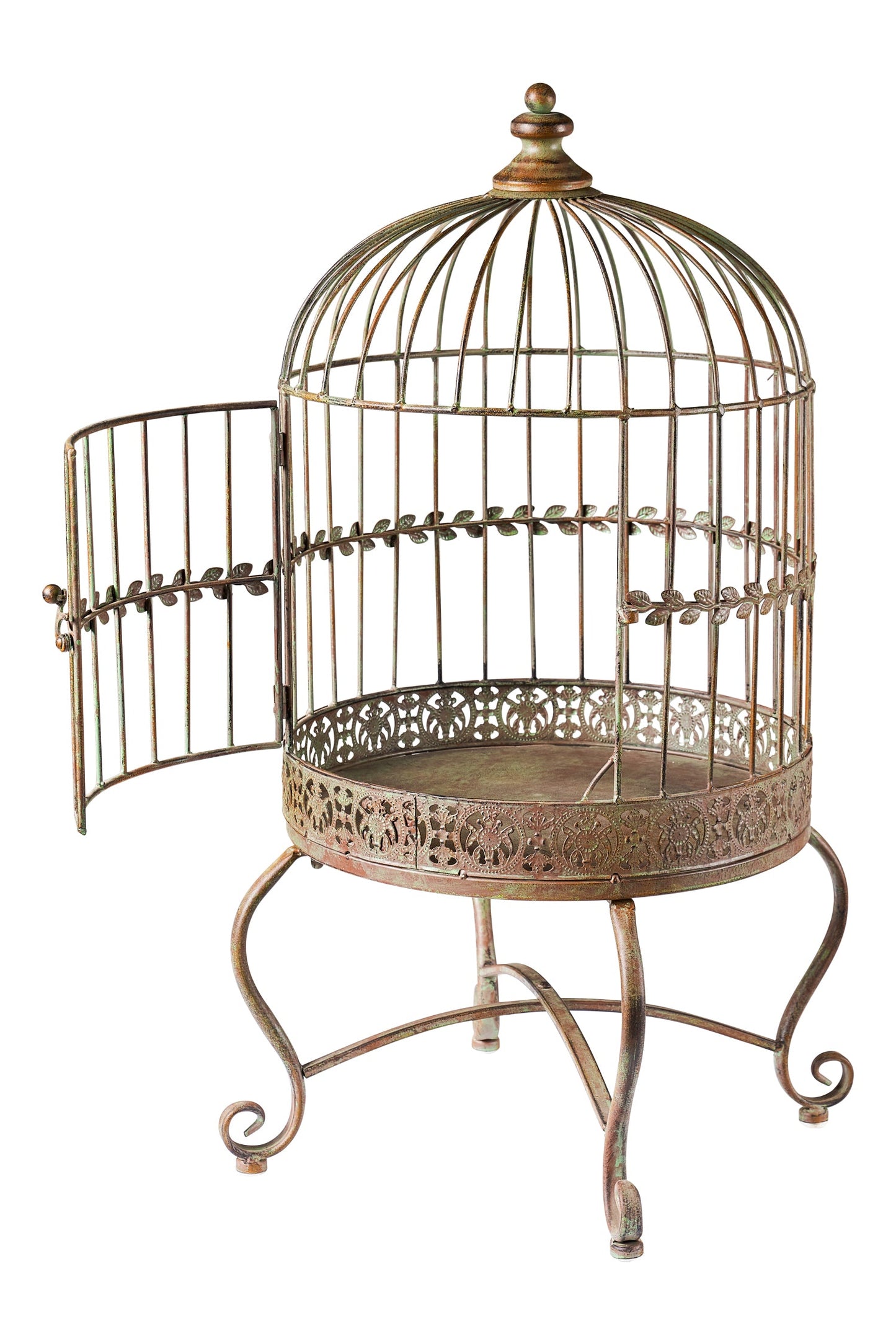 Linea Ferro - Gabbietta da Esterno in Ferro Verde