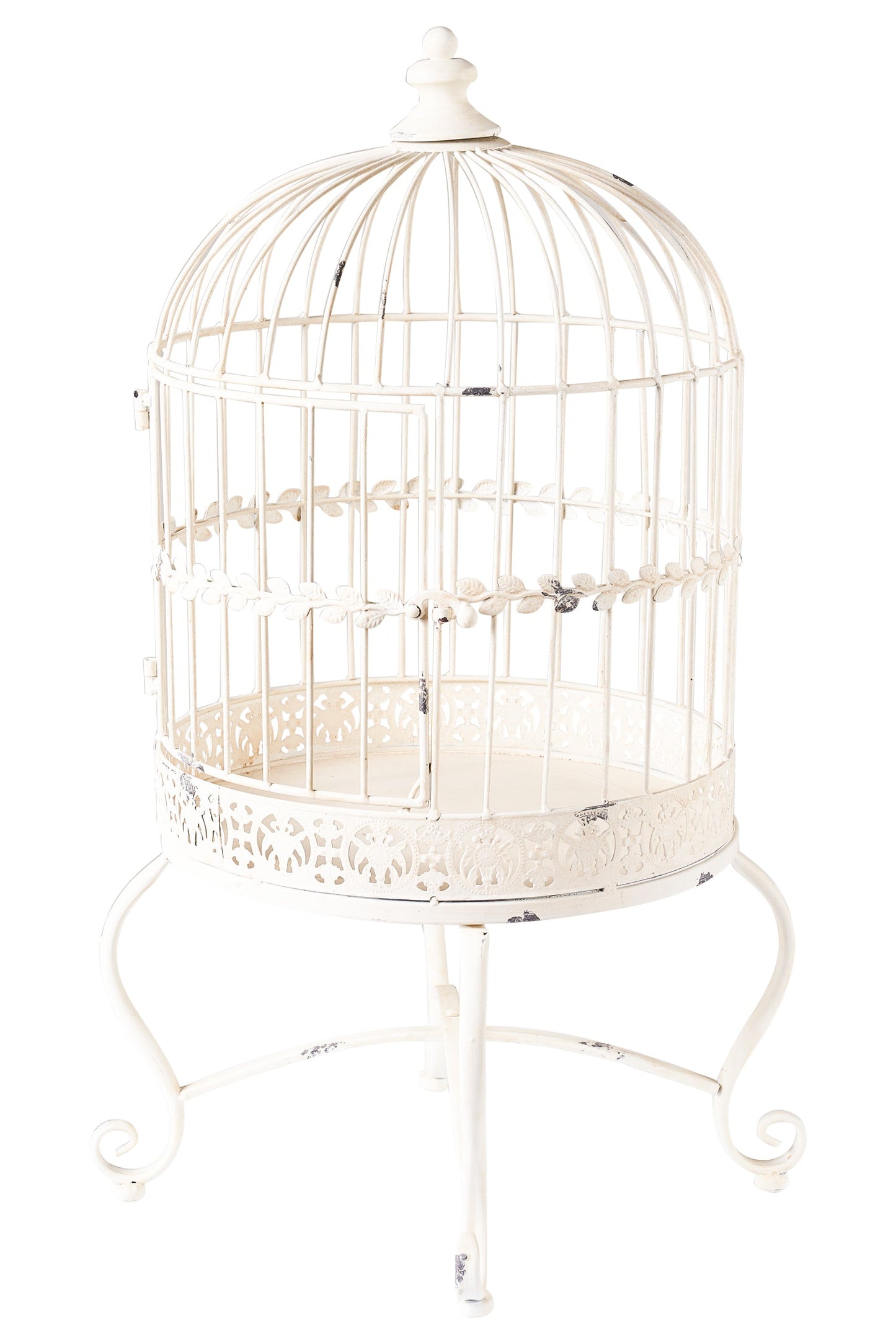 Linea Ferro - Gabbietta da Esterno in Ferro Bianca