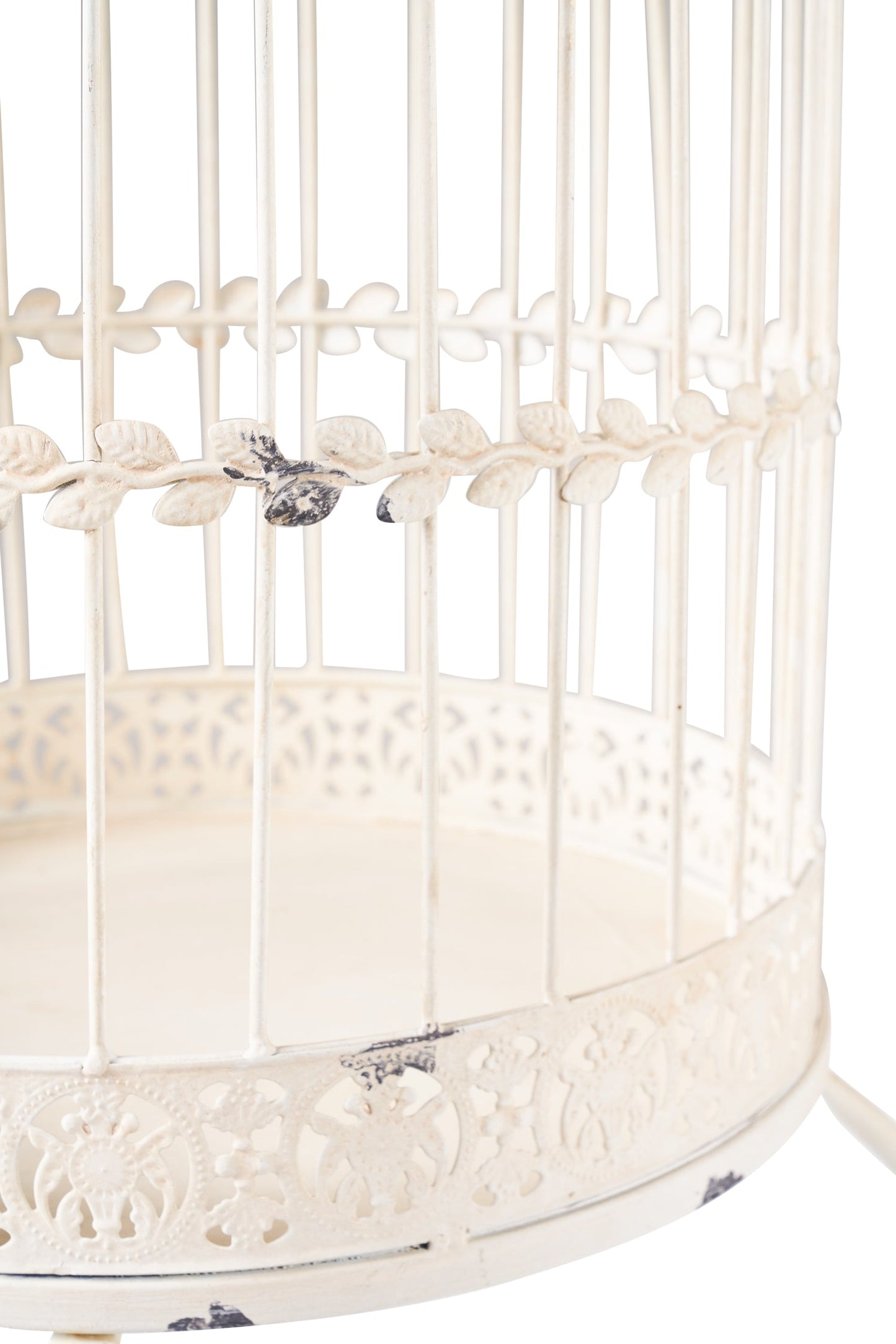 Linea Ferro - Gabbietta da Esterno in Ferro Bianca