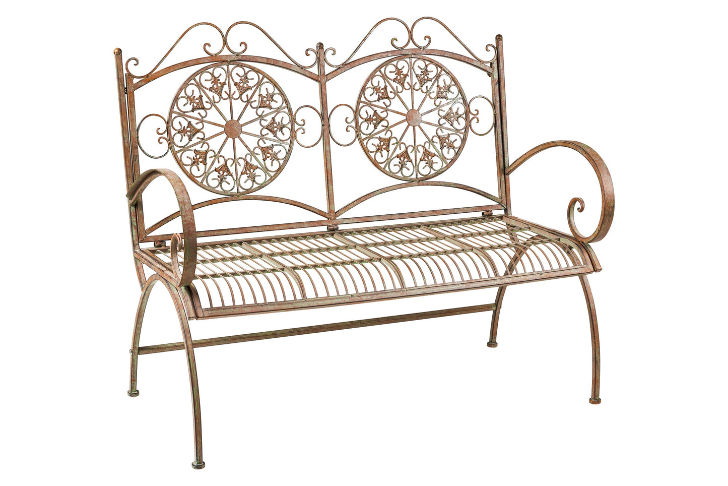 Linea Ferro - Set 4 Salotto da Esterno in Ferro Verde