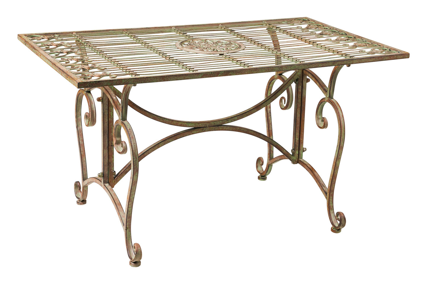 Linea Ferro - Set 4 Salotto da Esterno in Ferro Verde