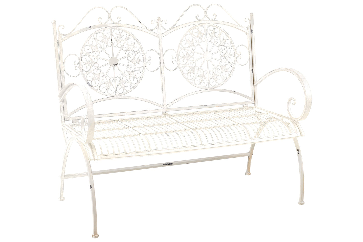 Linea Ferro - Set 4 Salotto da Esterno in Ferro Bianco