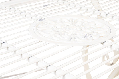 Linea Ferro - Set 4 Salotto da Esterno in Ferro Bianco