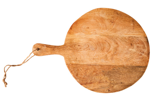 Tagliere - Tondo Con Manico Due Lati