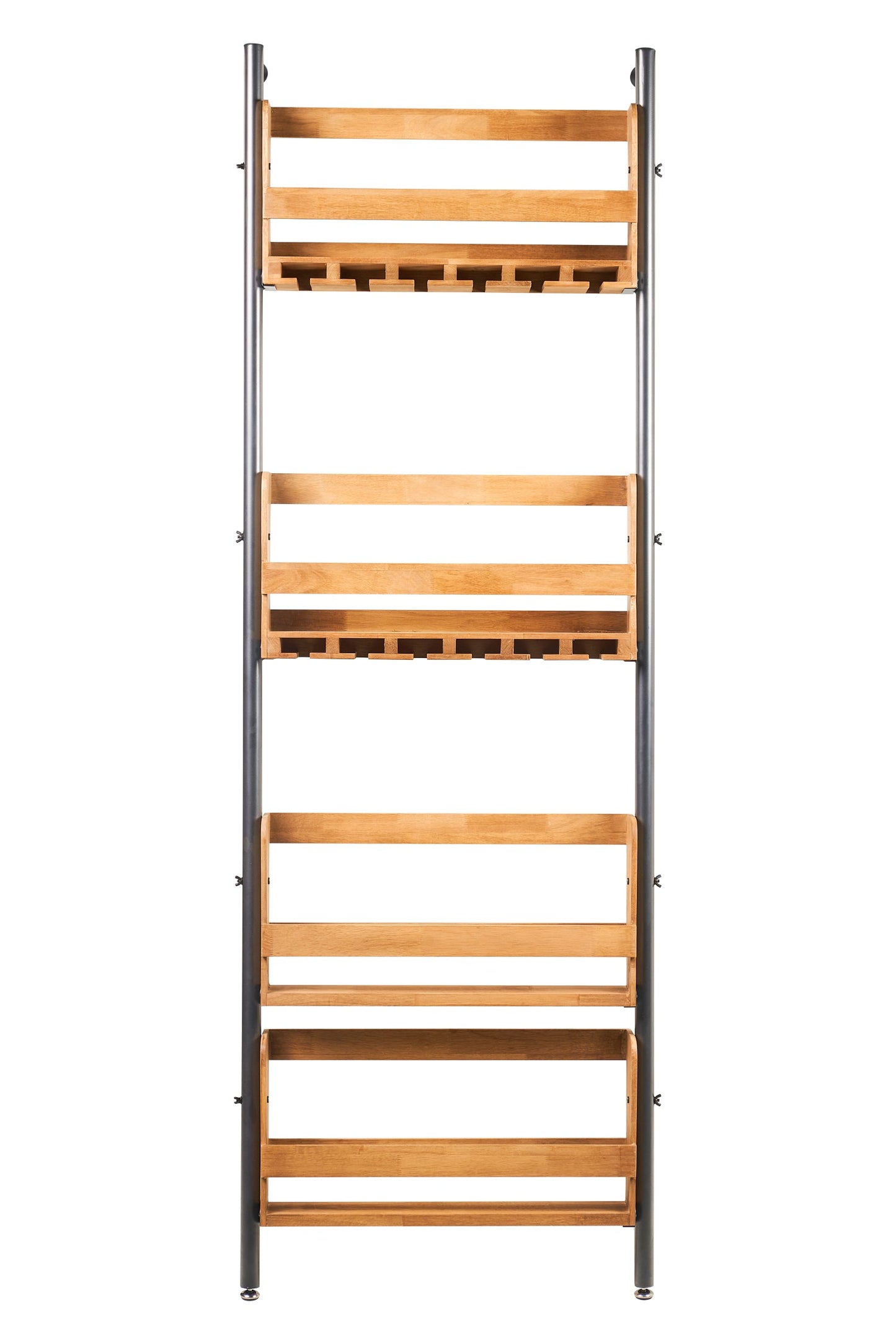 Vino - Cantinetta Con Porta Bicchieri Da Parete Snella