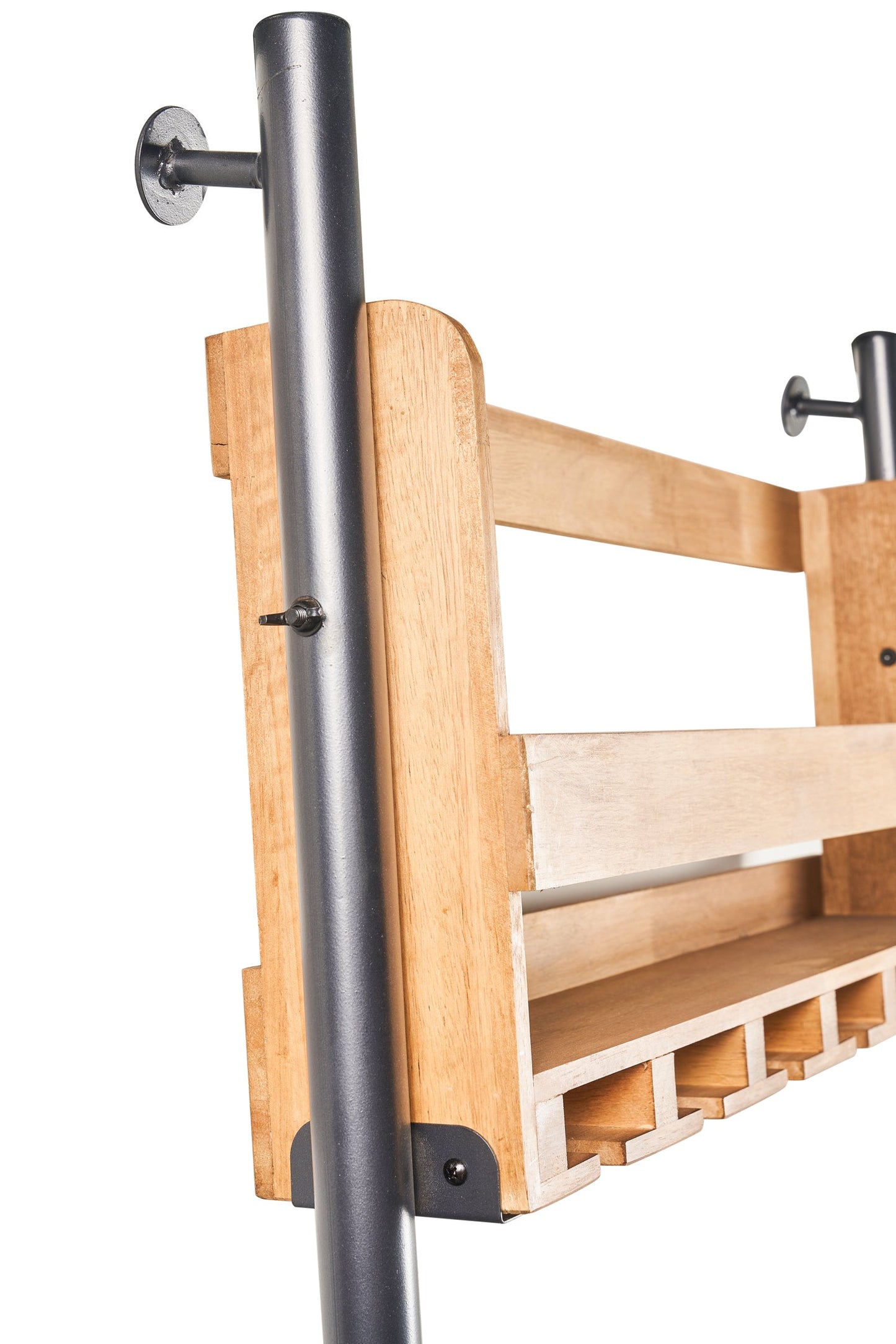 Vino - Cantinetta Con Porta Bicchieri Da Parete Snella