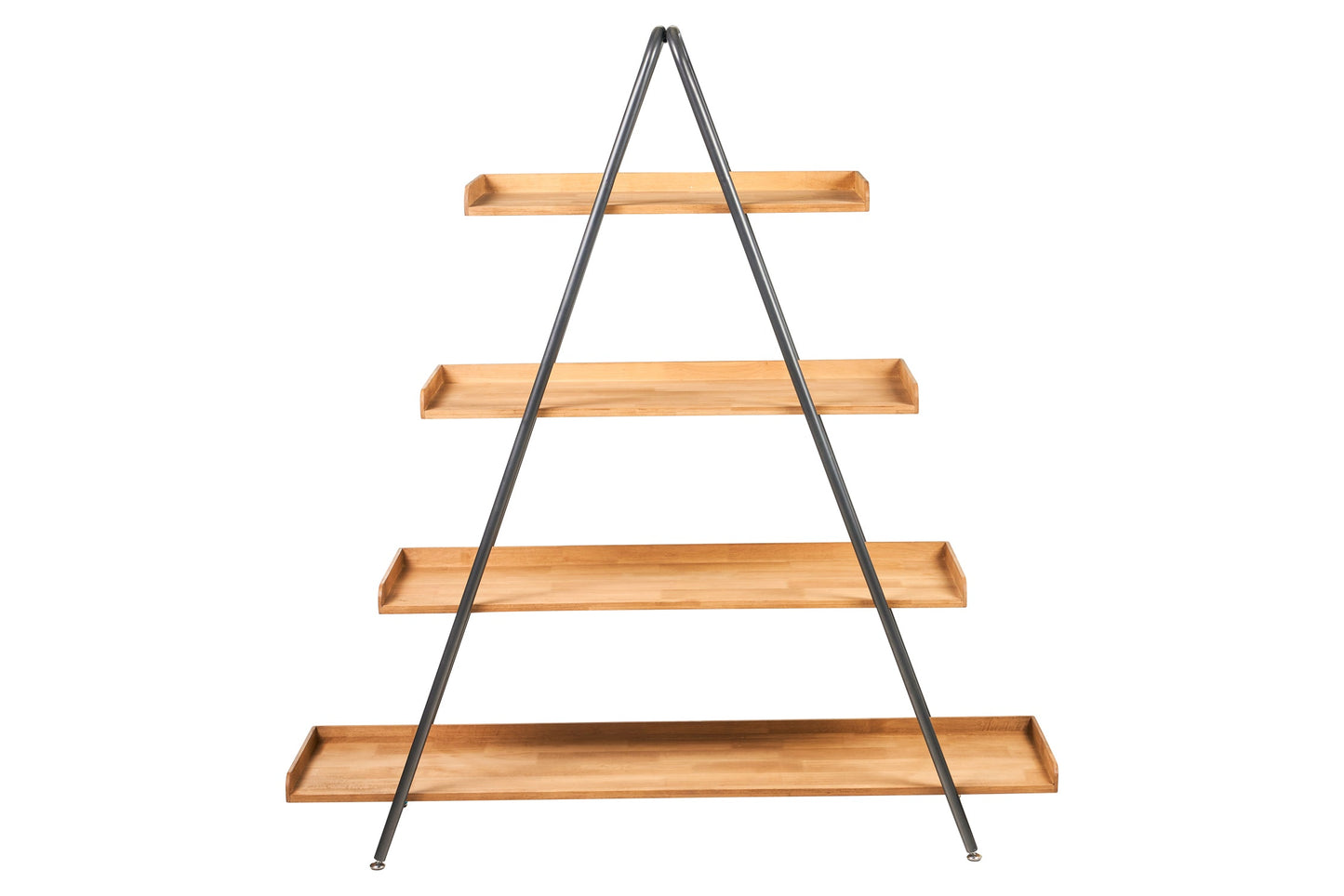 Etagere - Scaffale 4 Piani Con Struttura Compass In Ferro