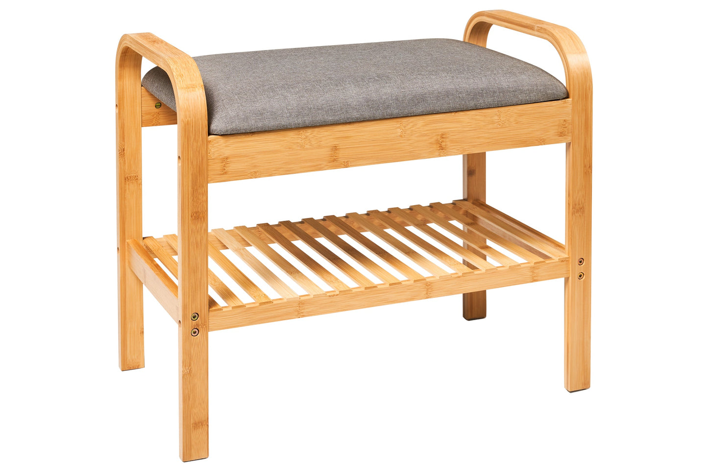 Essenziale - Panchetto Singolo Bambu Con Seduta