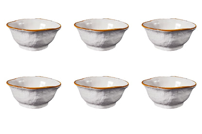 Mediterraneo - Ciotola Macedonia - Colore Bianco