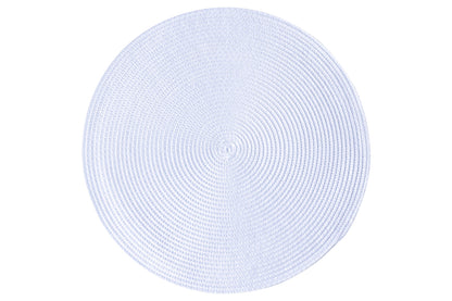 Placemate - Treccina Tondo Set 1/4 Bianco
