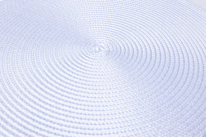 Placemate - Treccina Tondo Set 1/4 Bianco