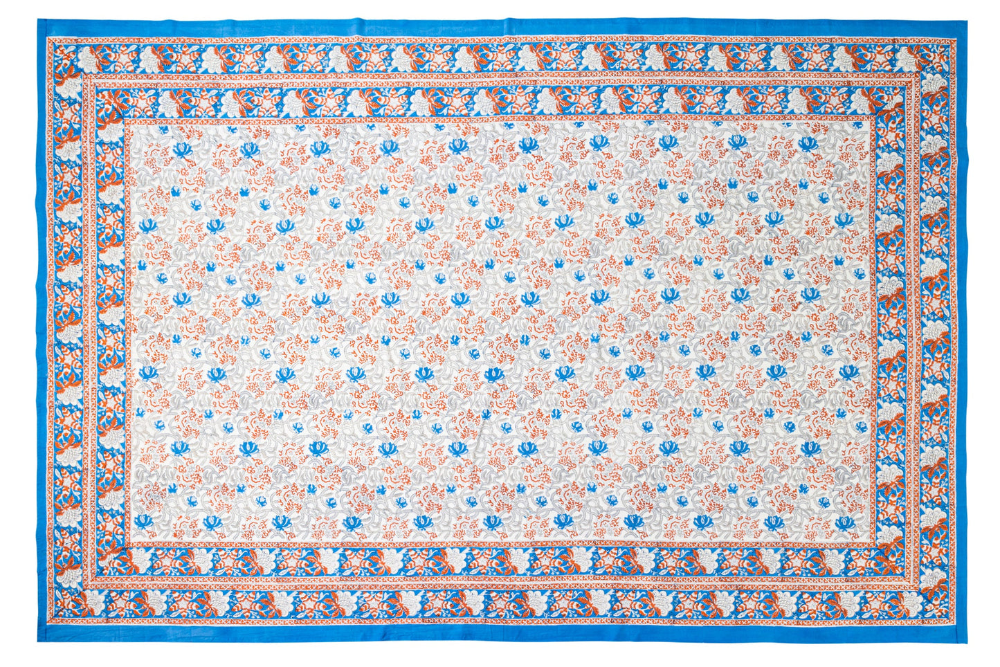 Camogli-Mezzero Azzurro Arancio 180X270