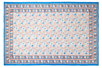 Camogli-Mezzero Azzurro Arancio 180X270