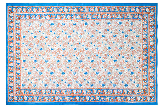 Camogli-Mezzero Azzurro Arancio 180X270