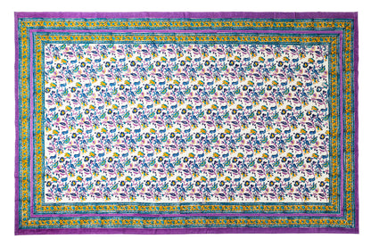 Usseaux - Mezzero Blu Viola 180X270