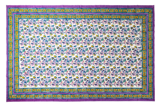 Usseaux - Mezzero Blu Viola 180X270