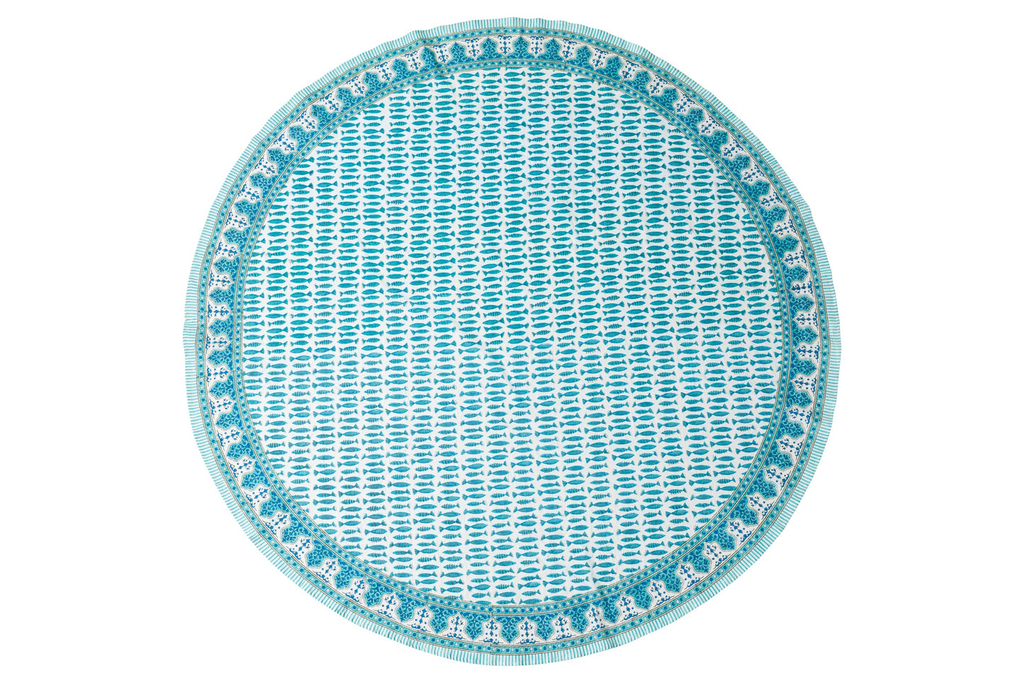 Poissons - Tovaglia Rotonda Diam.180