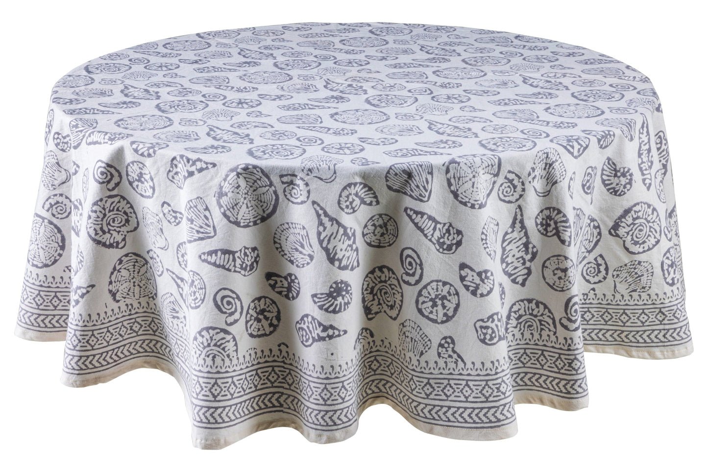 Conchiglie - Tovaglia Monocolore Tonda Diam.150