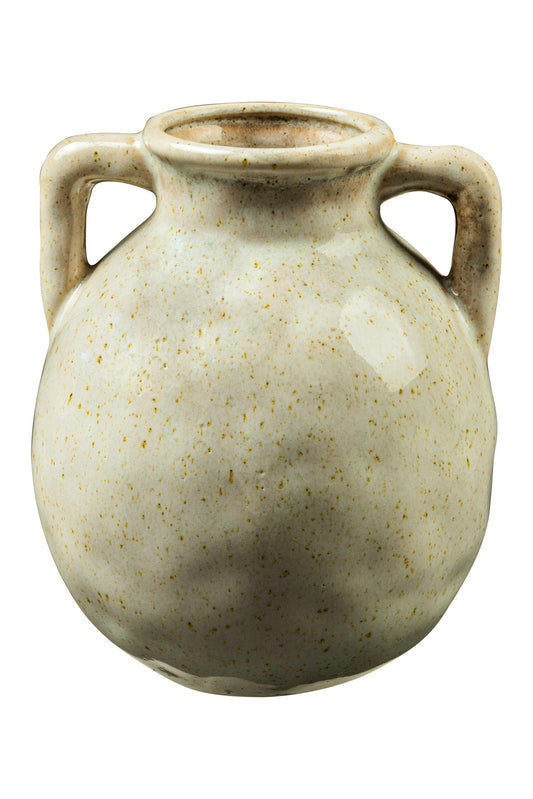 Jarron - Finitura Anfora Con 2 Manici Antic Cream