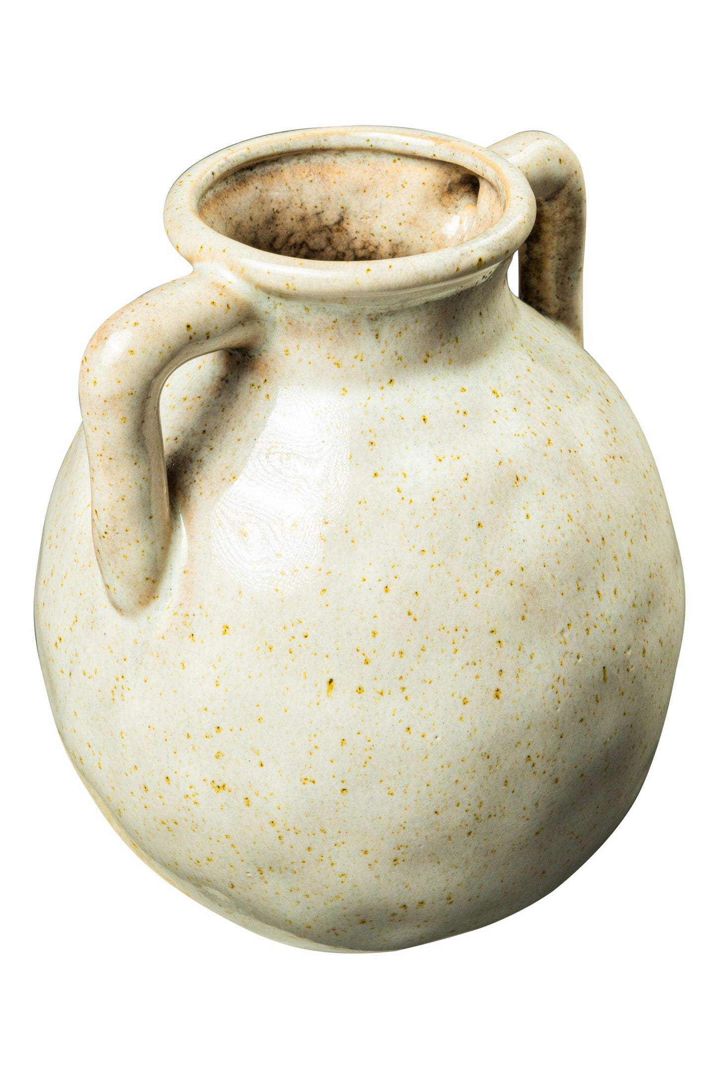Jarron - Finitura Anfora Con 2 Manici Antic Cream