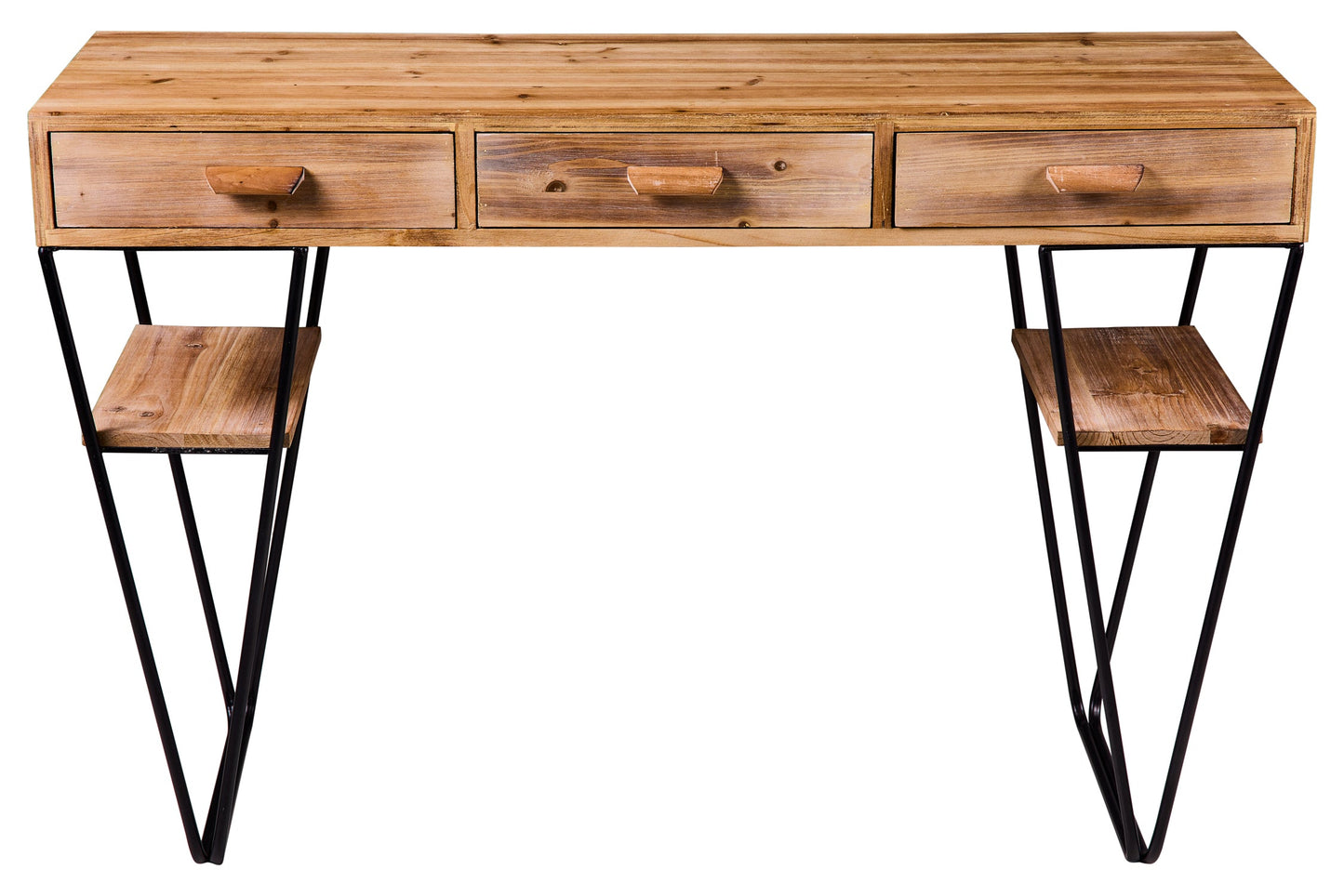 Innovazione - Scrivania 3 Cassetti Gambe in Ferro Smontabile