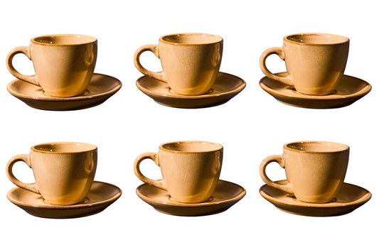 Baltico - Tazzina Caffè con Piattino Beige