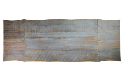 Leicester - Tavolo Pranzo Irregolare Con Prolughe Mis.160 Grigio